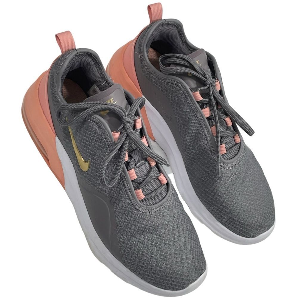 Nike Air Max‎ Motion 2 Sneakers Women’s Grey Pink Shoes Size 10 CU4925-001